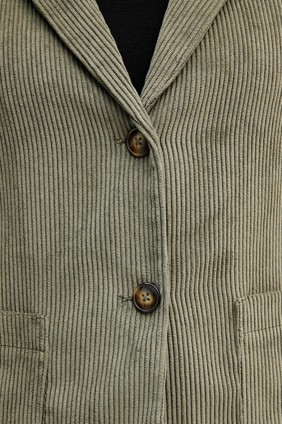 United Colors of Benetton blazer con aggiunta di lana 2Q5GDW03I verde