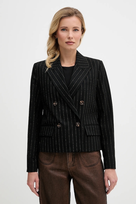 United Colors of Benetton sacou cu modele negru 2TUDDW03F