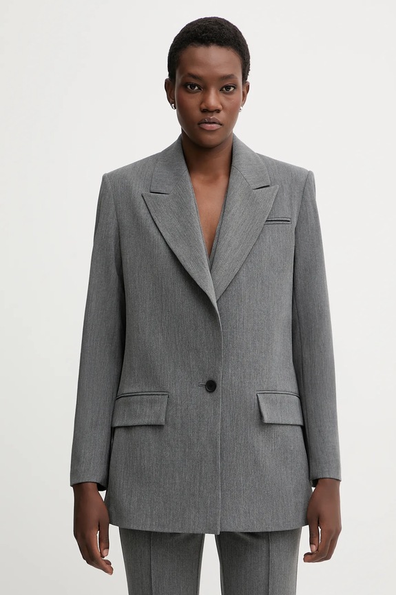 AllSaints giacca ASTRA tessuto grigio W038QD