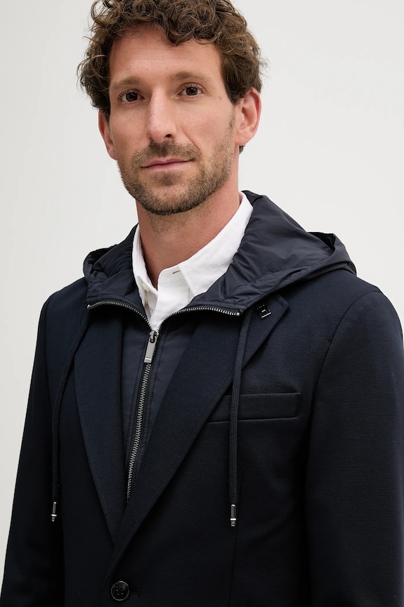 Σακάκι Tommy Hilfiger MW0MW39742 σκούρο μπλε