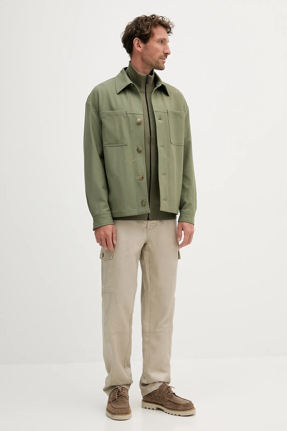 BOSS geacă P-Craig-WG-253 50546059 verde AW25