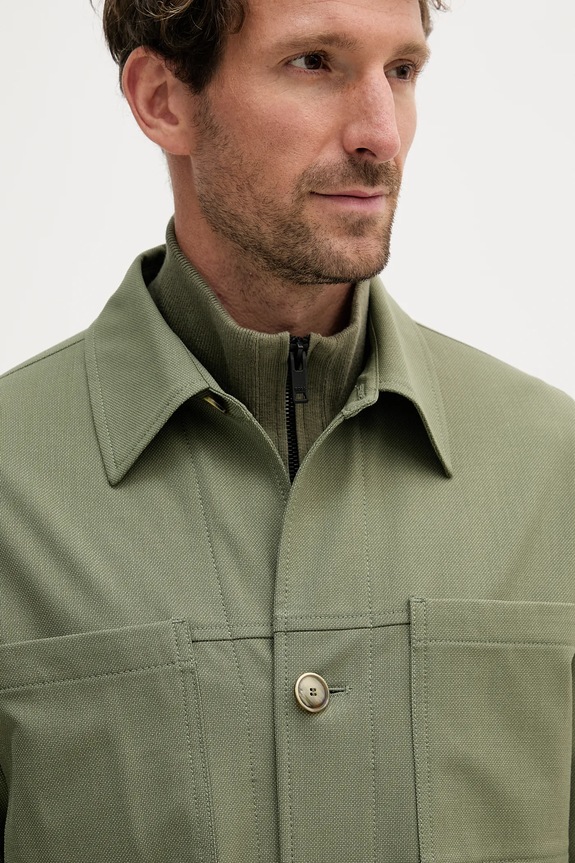 BOSS geacă P-Craig-WG-253 verde 50546059