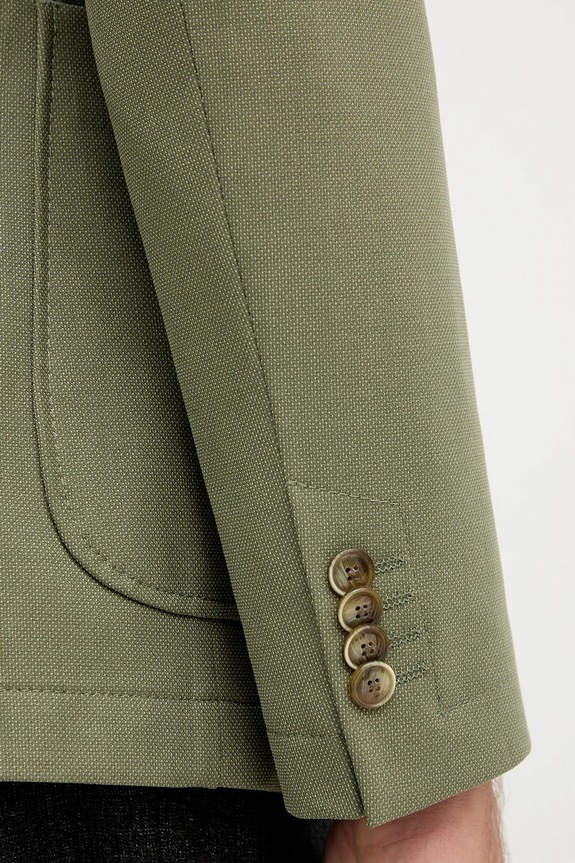 BOSS sacou din lână P-Hanry-WG-253 50546055 verde