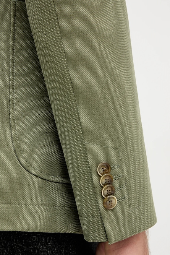 BOSS sacou din lână P-Hanry-WG-253 50546055 verde