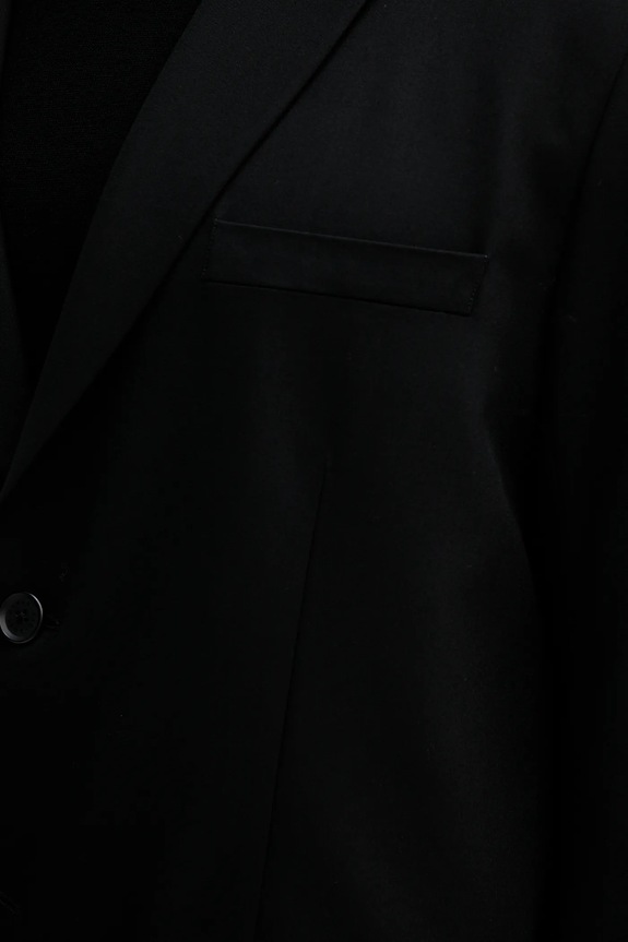 Armani Exchange sacou din lână XM001195.AF16678 negru