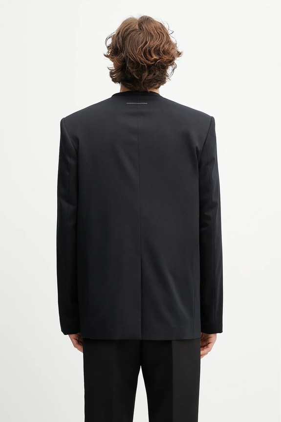 Ruházat MM6 Maison Margiela gyapjú kabát x MM6 Wardro SH0BN0007.M35153.900 fekete