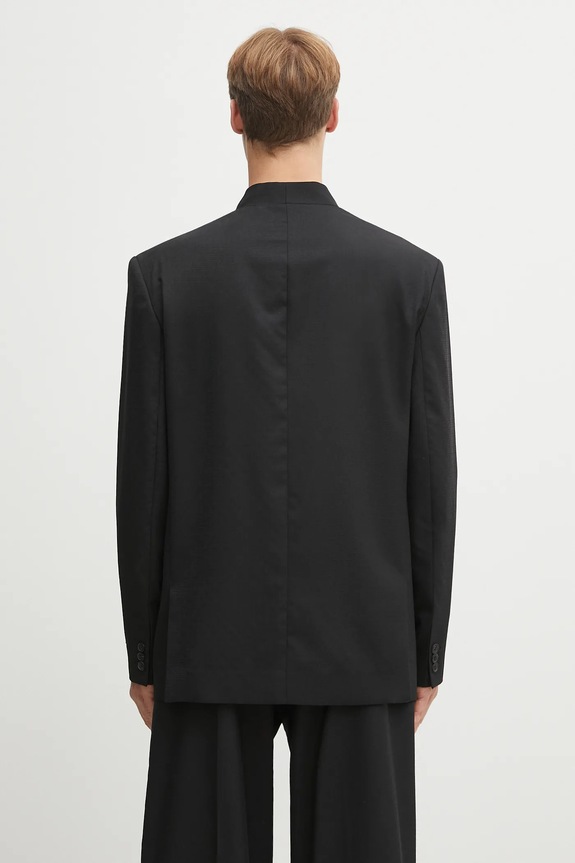 Oblečenie Vlnené sako Kenzo Weave Kimono Tailored FF65VE1309ID čierna
