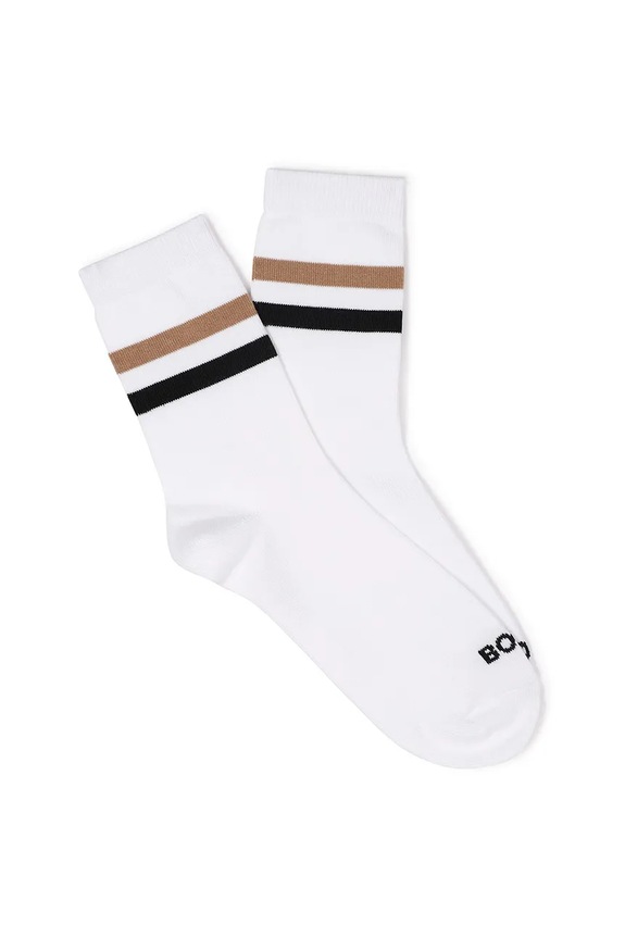 Chłopiec BOSS skarpetki dziecięce 3-pack J52636 czarny