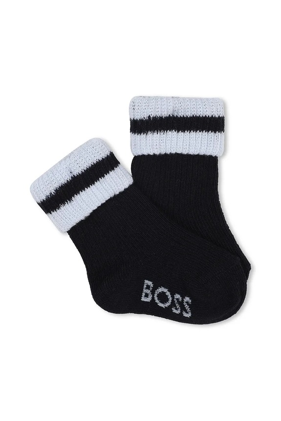 BOSS skarpetki dziecięce J52654 szary