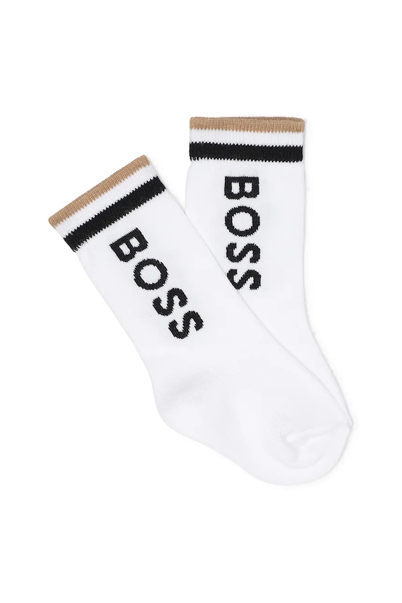 BOSS skarpetki dziecięce J52654 czarny AW25