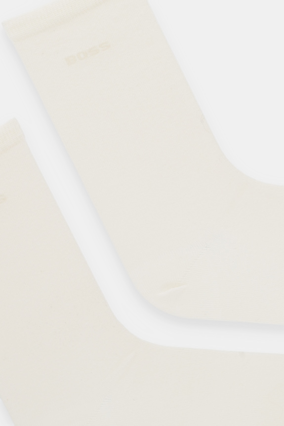 Κάλτσες BOSS 2-pack 50543398 μπεζ SS26