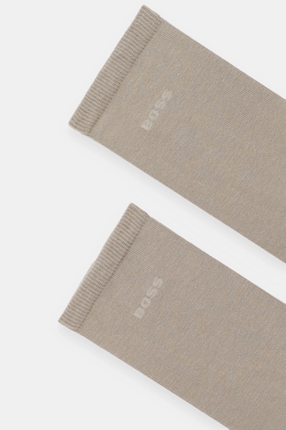 Κάλτσες BOSS 2-pack Bashinah 50543398 μπεζ SS26