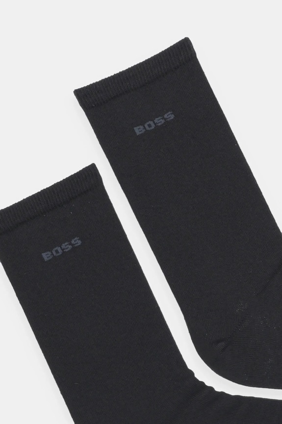 BOSS șosete 2-pack 2P RS Uni Logo CC W 50543398 negru SS26
