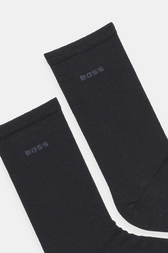 BOSS șosete 2-pack 2P RS Uni Logo CC W 50543398 negru SS26