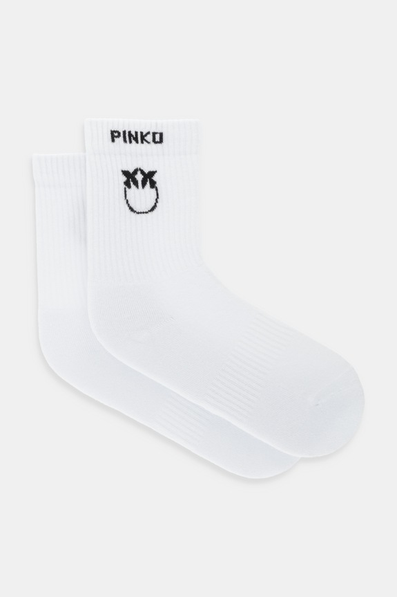 Pinko șosete sosete lungi alb 106071.A302