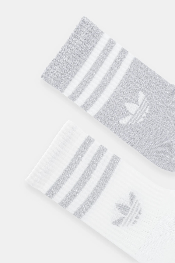 adidas Originals skarpetki 3-Stripes 2-pack JX5204 biały AW25
