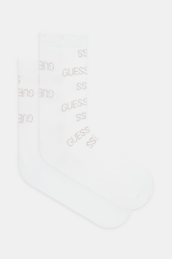 Ponožky Guess dlhé ponožky biela O5BY01.KBZU0