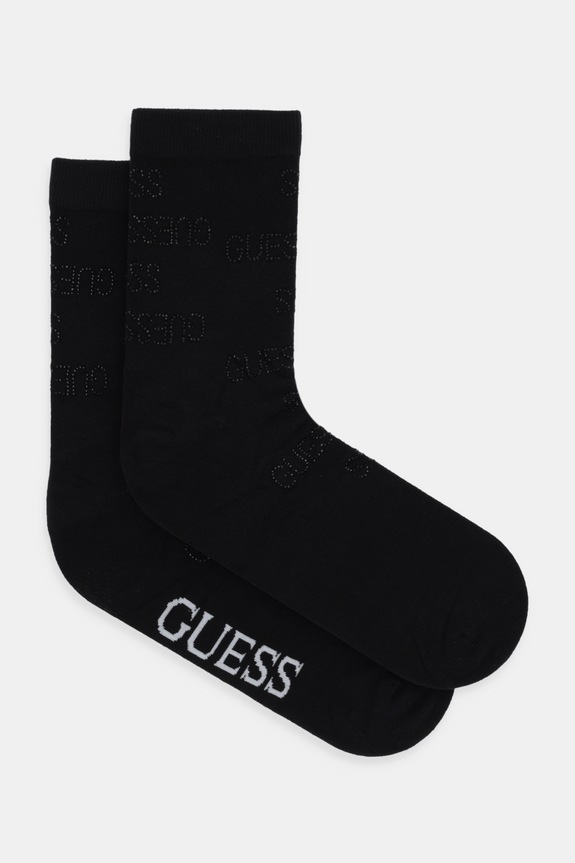 Ponožky Guess dlhé ponožky čierna O5BY01.KBZU0