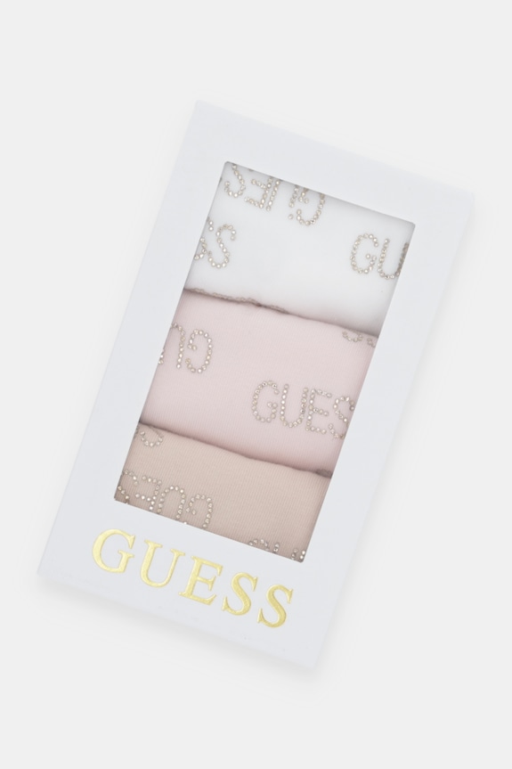 Oblečenie Ponožky Guess 3-pak O5BG04.KBZU0 ružová