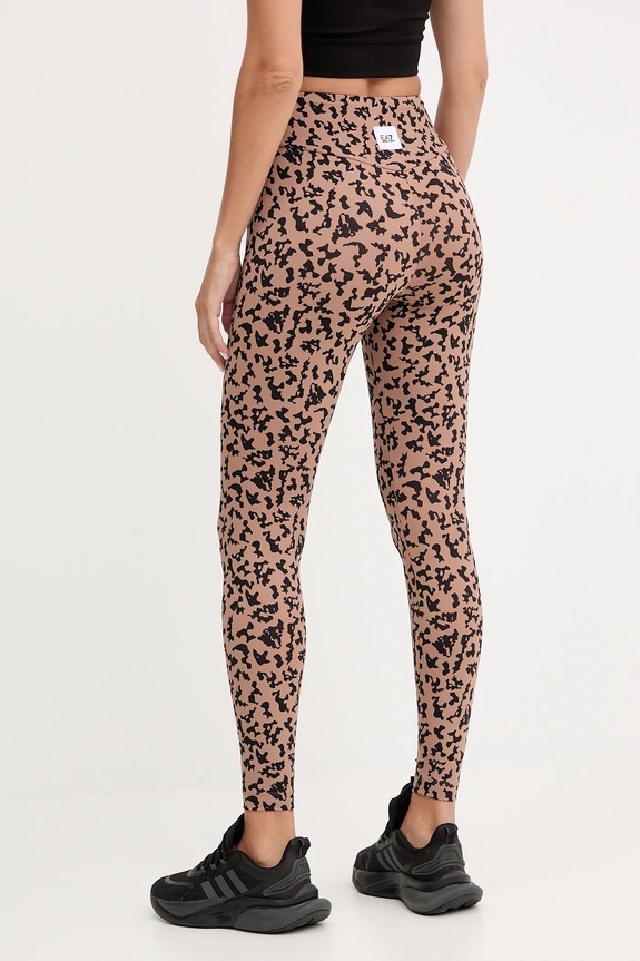 Îmbrăcăminte EA7 Emporio Armani leggins de antrenament AF15565.7W000564 maro