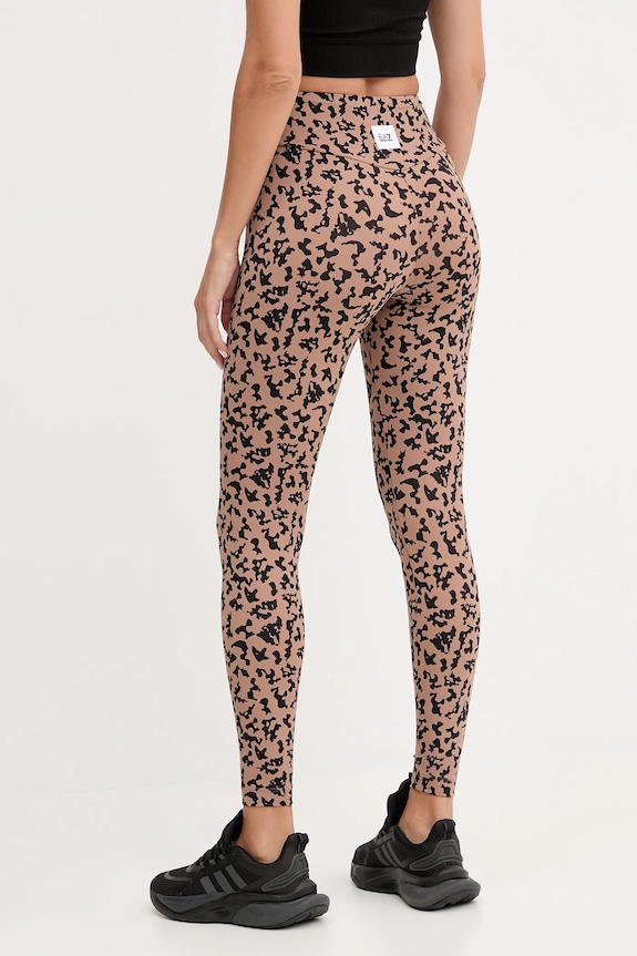Îmbrăcăminte EA7 Emporio Armani leggins de antrenament AF15565.7W000564 maro