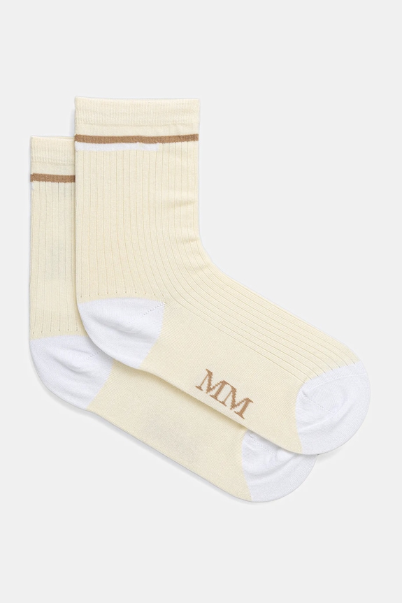 MM by Max Mara șosete CARDIFF sosete lungi bej 2526556017600