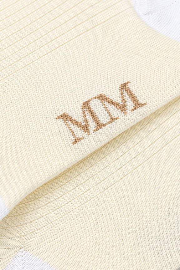 MM by Max Mara șosete CARDIFF 2526556017600 bej AW25