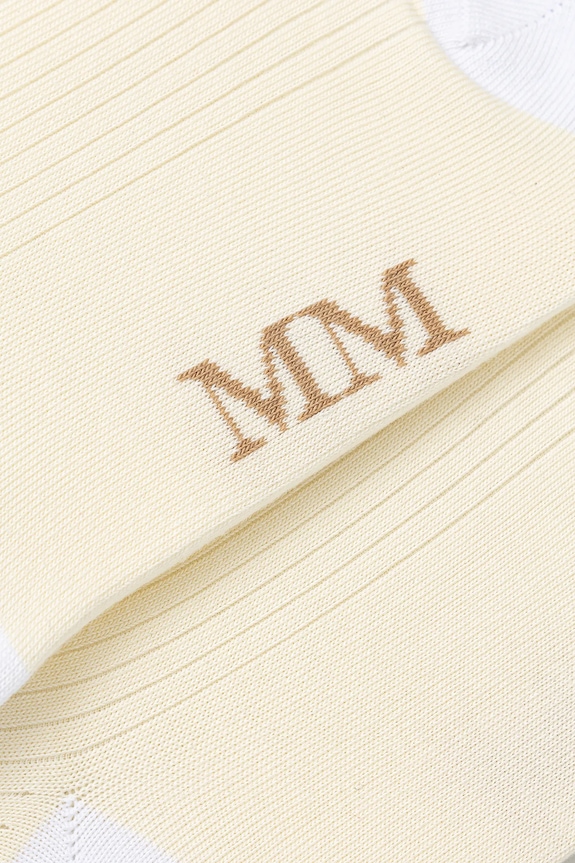 MM by Max Mara șosete CARDIFF 2526556017600 bej AW25