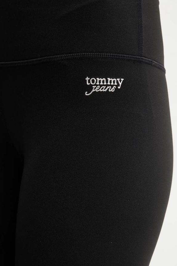 Tommy Jeans colanți negru DW0DW21830
