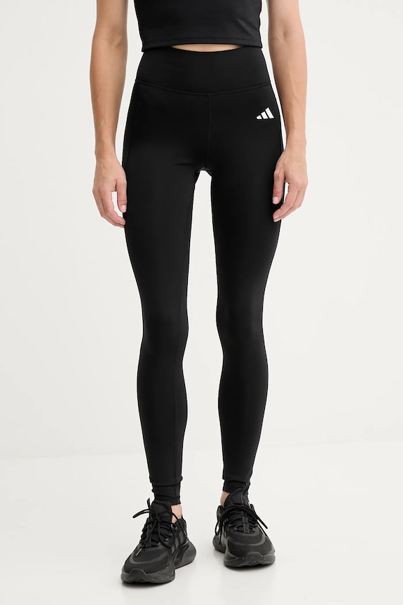 Tajice za trening adidas Performance Optime Essentials pletivo crna IT2280