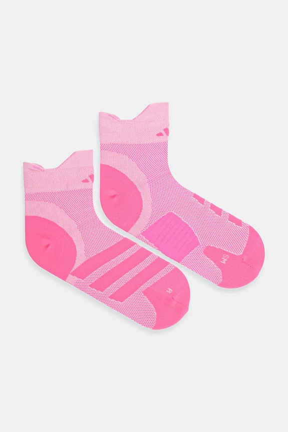 Κάλτσες adidas Performance Adizero ροζ JV5927