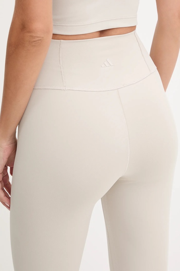 adidas Performance legginsy do jogi All Me beżowy JW7580