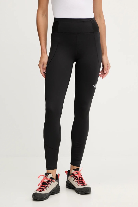 The North Face leggins sport Winter Warm tricotaj negru NF0A8DKBJK31