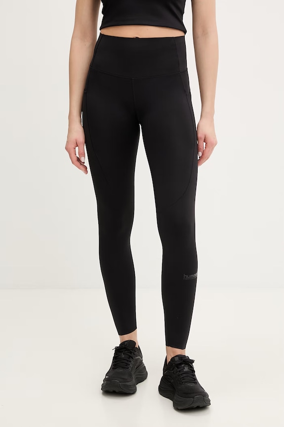 Hummel leggins de antrenament tricotaj negru 230084