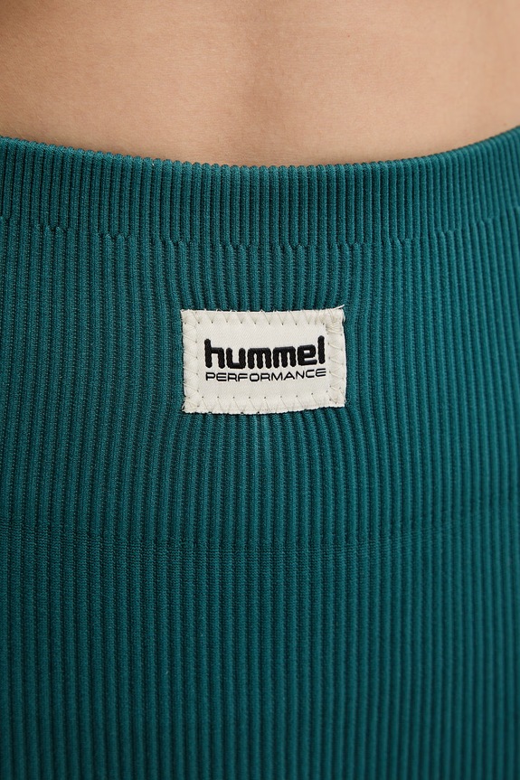 Hummel legginsy treningowe turkusowy 230305
