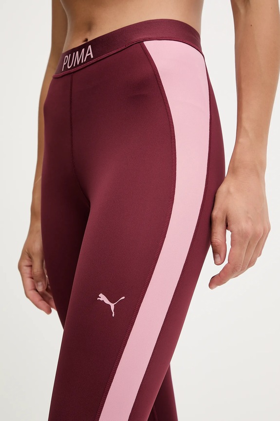 Κολάν προπόνησης Puma μπορντό 526679
