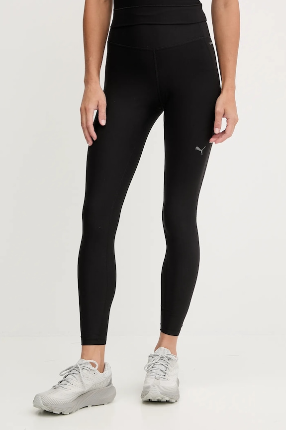 Tréningové legíny Puma Cloudspun Tight s elastanom čierna 527452