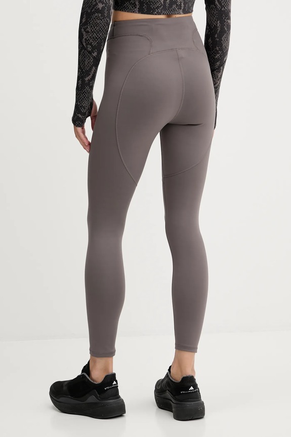 Odzież adidas by Stella McCartney legginsy treningowe TruePurpose JM1400 brązowy