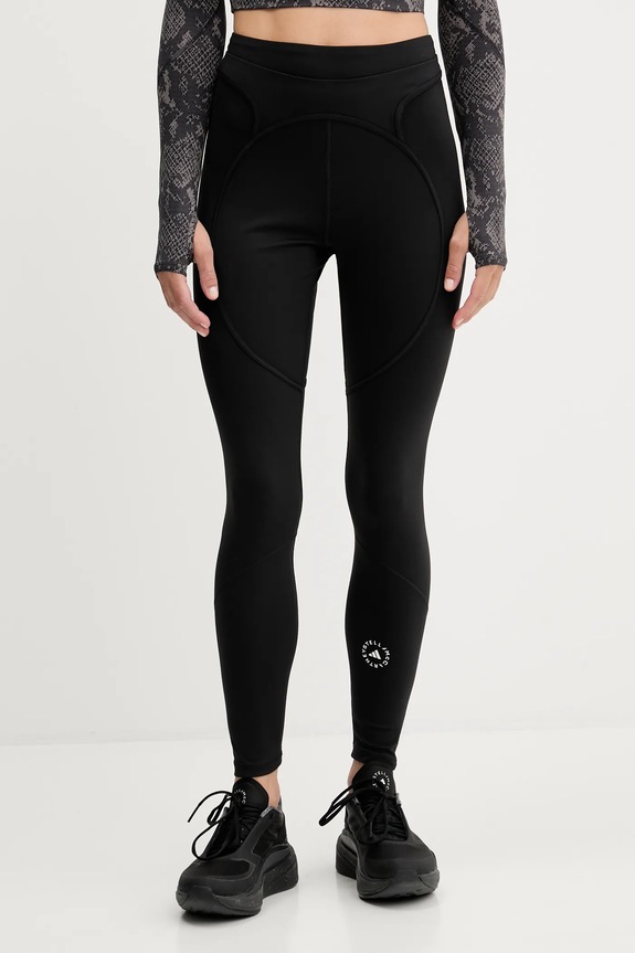 Tréningové legíny adidas by Stella McCartney TruePurpose s elastanom čierna JW4557