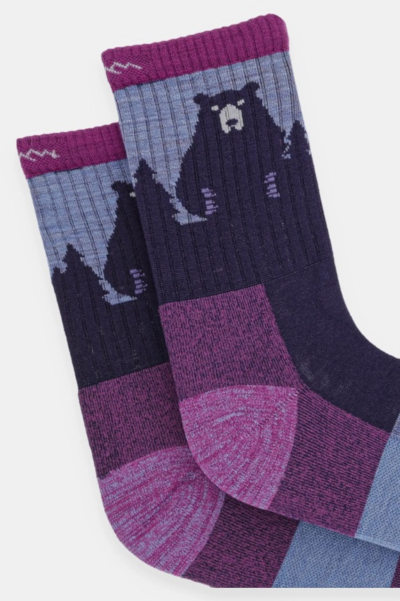 Darn Tough Κάλτσες Γυναικείες 1970 μωβ SS26