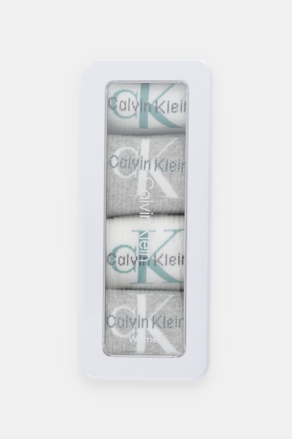 Ρούχα Κάλτσες Calvin Klein Jeans 4-pack 701235384 γκρί