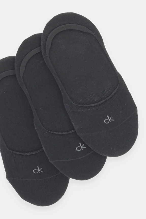 Nogavice Calvin Klein 3-pack 701234371 črna AW25