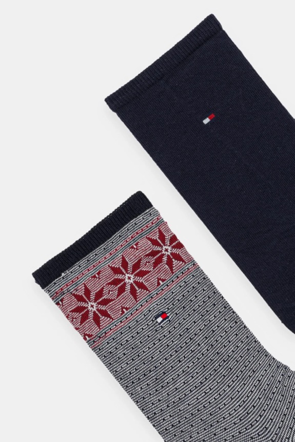 Čarape Tommy Hilfiger 2-pack 701236502 mornarsko plava AW25