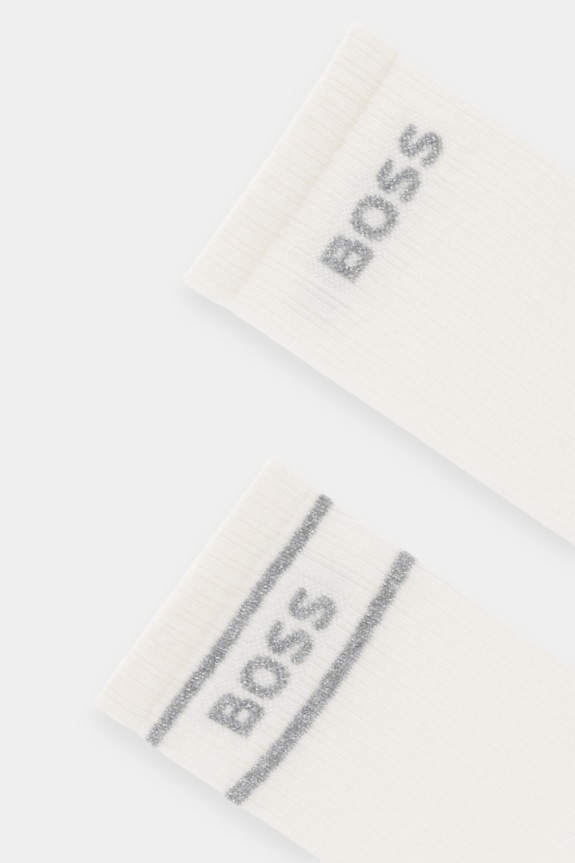 Ponožky BOSS 2-pak 2P QS Gift Rib CC W 50546426 béžová AW25