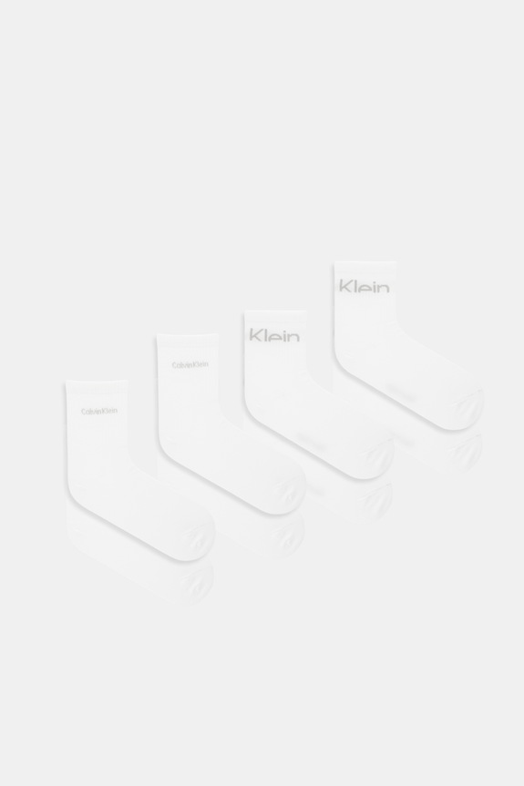Calvin Klein Jeans skarpetki 4-pack skarpetki długie biały 701238244