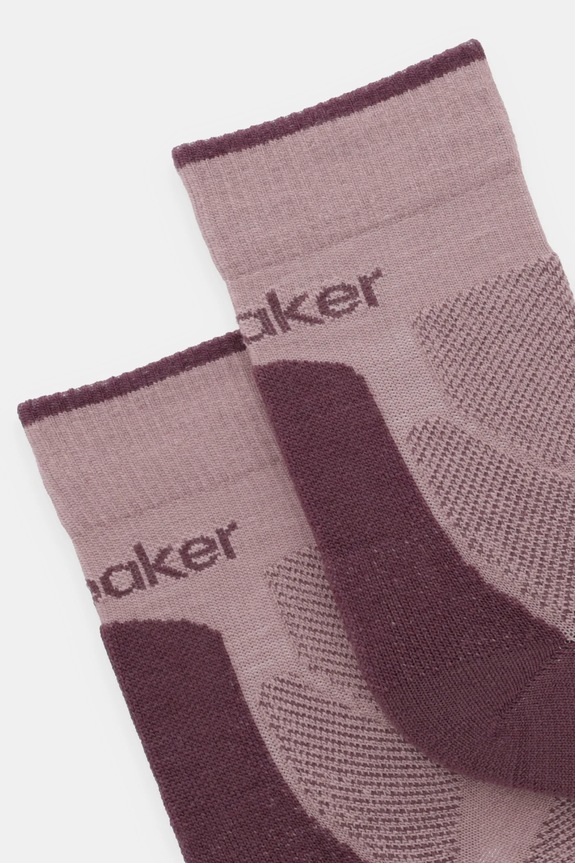 Ponožky s prímesou vlny Icebreaker Merino Hike+ Heavy IB0A578L0HO1 ružová AW25