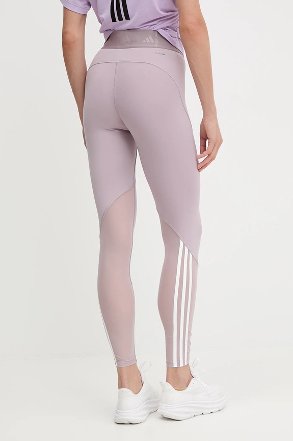 Одяг Легінси для тренувань adidas Performance HYGLM JX7345 рожевий