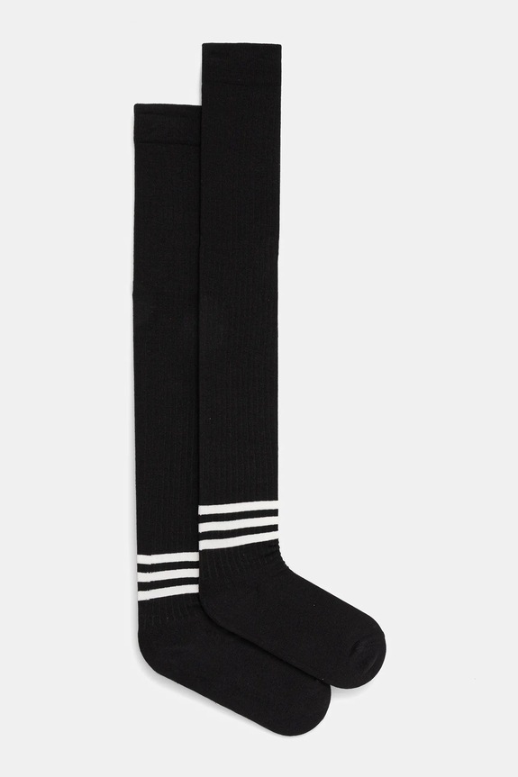 Κάλτσες με γόνατο adidas Originals Hi Socks ψηλές κάλτσες μαύρο KF9709
