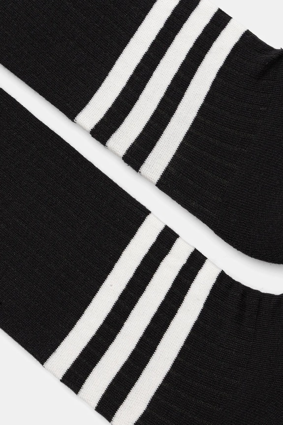 Κάλτσες με γόνατο adidas Originals Hi Socks KF9709 μαύρο AW25