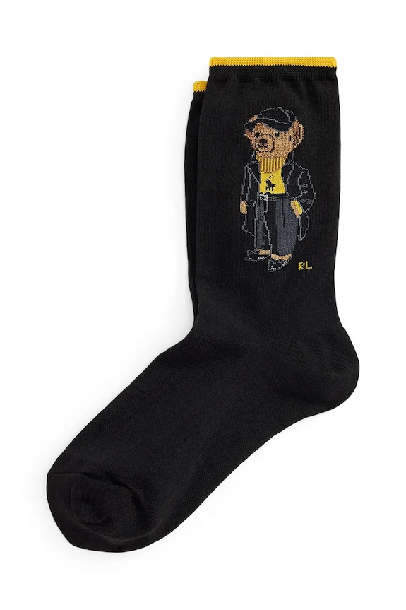 Polo Ralph Lauren socks all-over print black 455982951